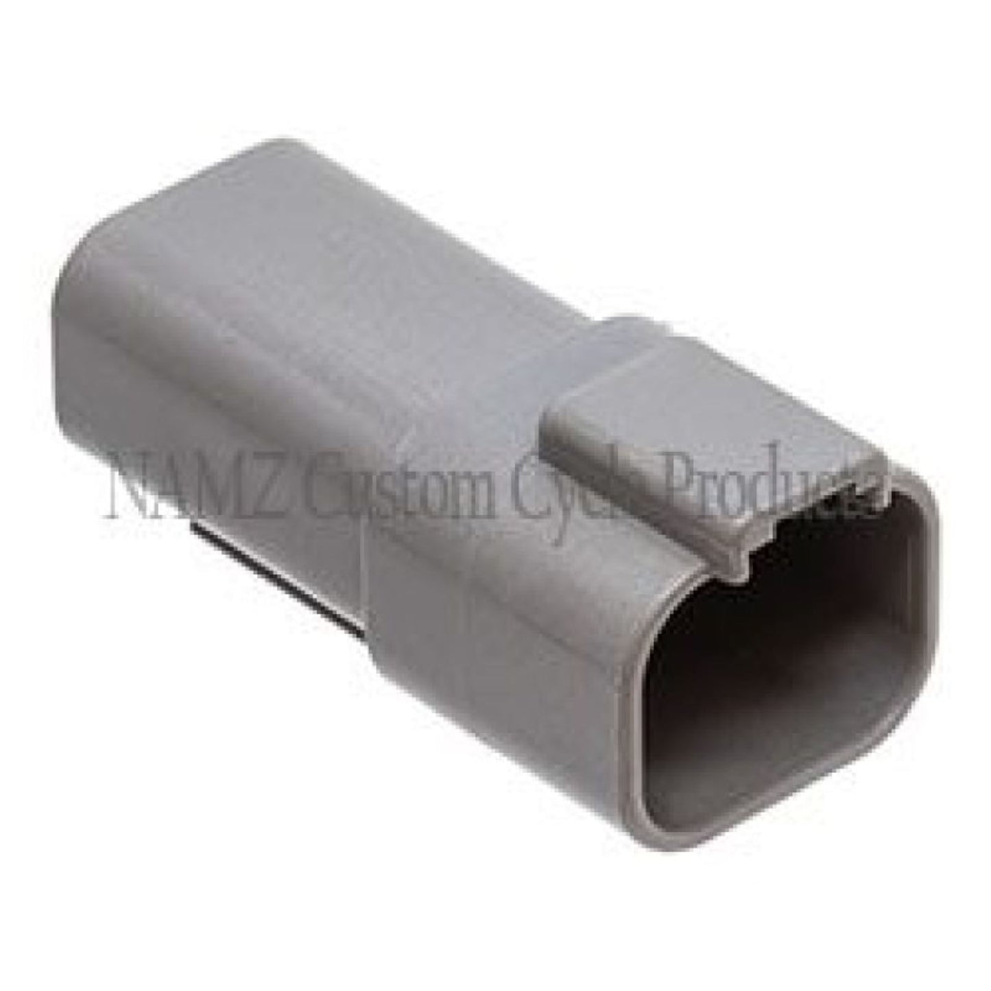 Namz Deutsch Receptacle - 4-Pin - Gray [MPN: DR-4G]_1460946