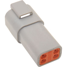 Namz Deutsch Receptacle - 4-Pin - Gray [MPN: DR-4G]_448317