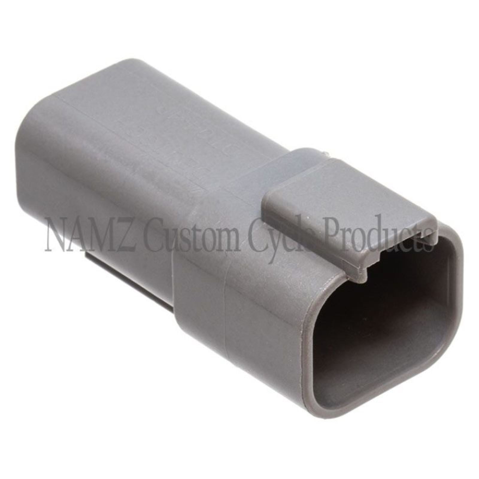 Namz Deutsch Receptacle - 4-Pin - Gray [MPN: DR-4G]_1460947