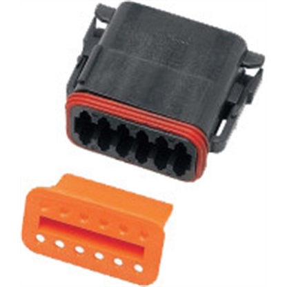 Namz Deutsch Plug - 12-Pin - Black [MPN: DP-12B]_728034