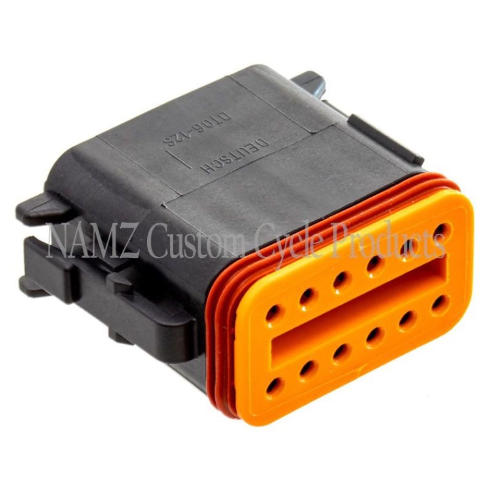 Namz Deutsch Plug - 12-Pin - Black [MPN: DP-12B]_1460911