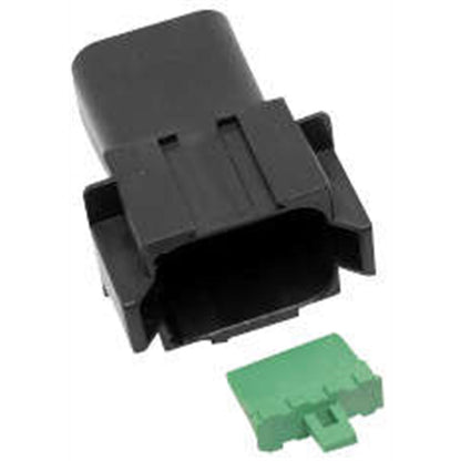 Namz Deutsch Receptacle - 8-Pin - Black [MPN: DR-8B]_106960