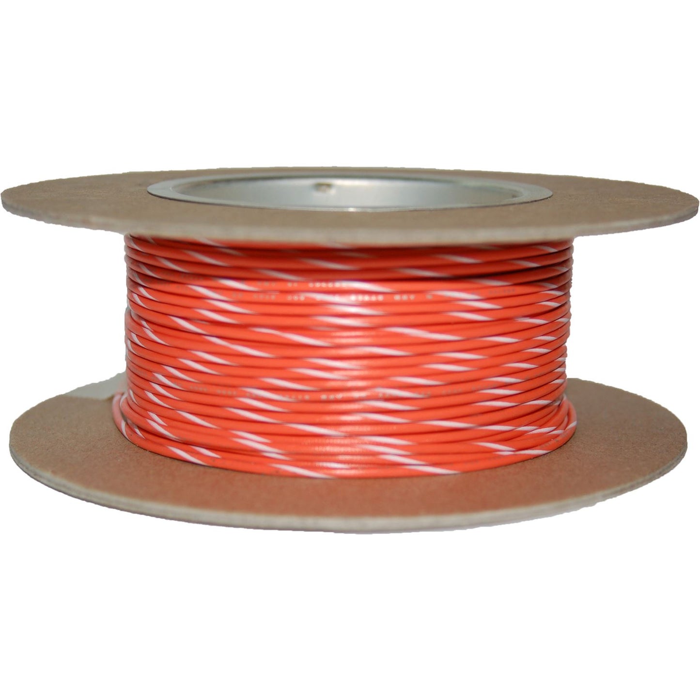 Namz 100' Wire Spool - 18 Gauge - Orange/White [MPN: NWR-39-100]_728430