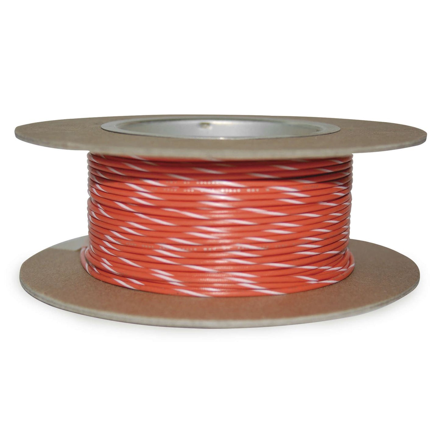 Namz 100' Wire Spool - 18 Gauge - Orange/White [MPN: NWR-39-100]_106989