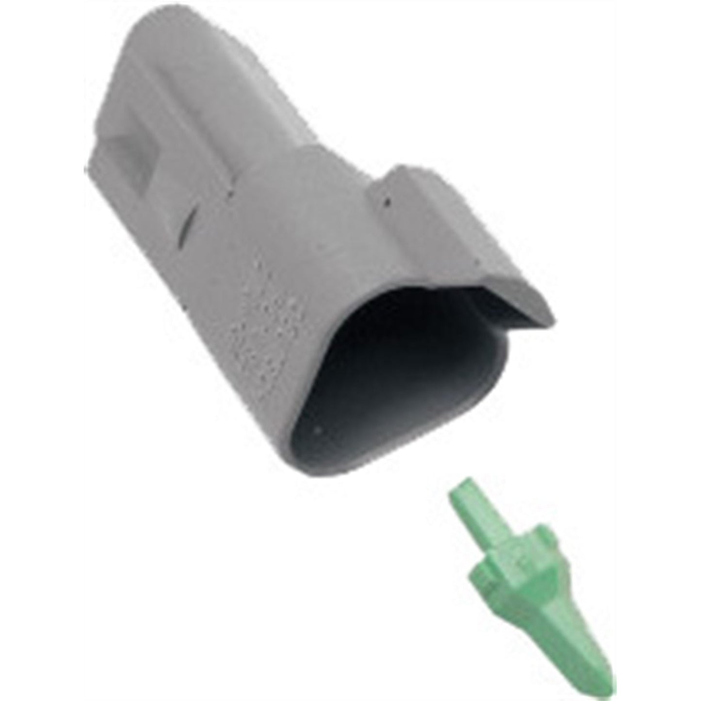 Namz Deutsch Receptacle - 3-Pin - Gray [MPN: DR-3G]_728028