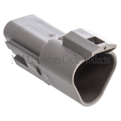 Namz Deutsch Receptacle - 3-Pin - Gray [MPN: DR-3G]_1460945