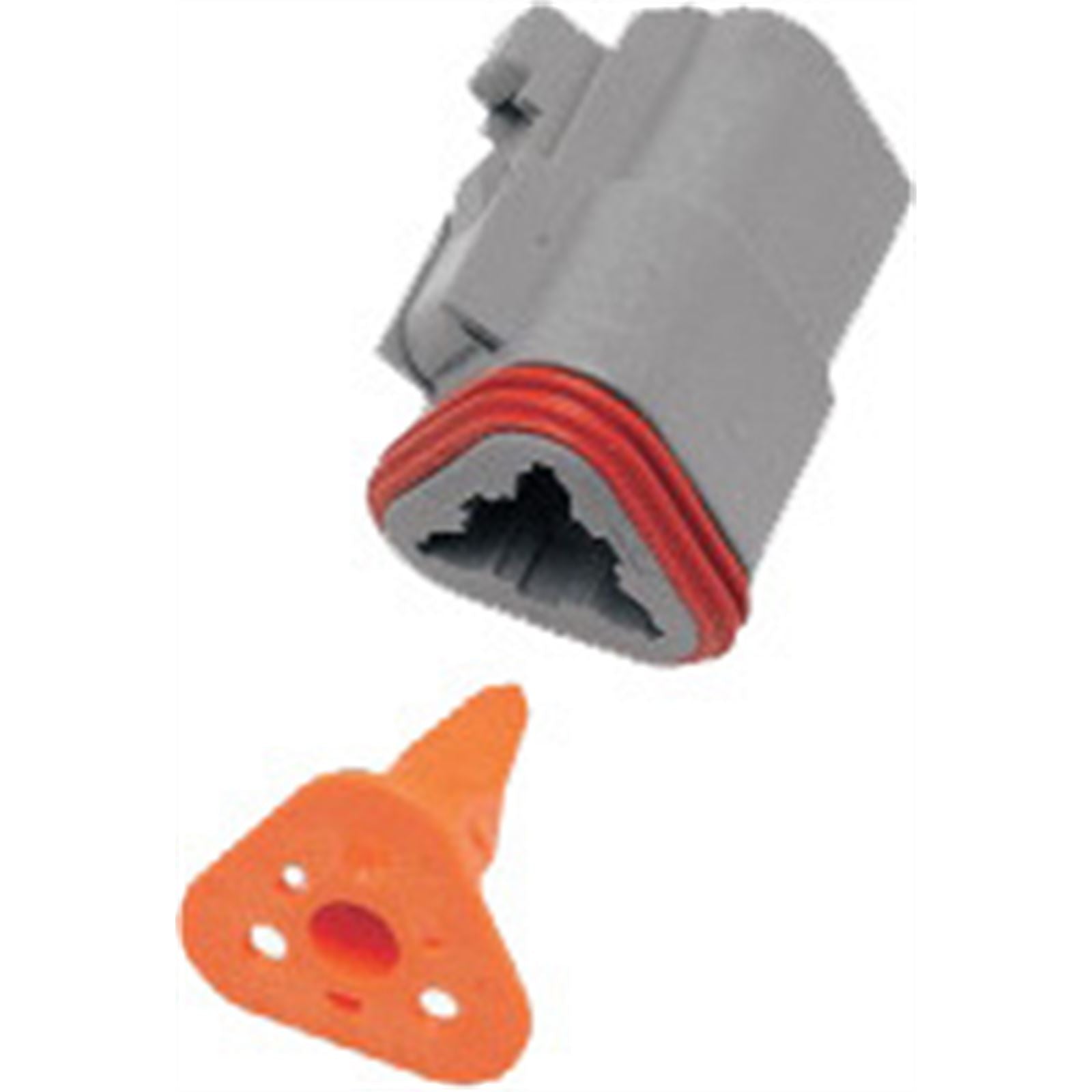 Namz Deutsch Plug - 3-Pin - Gray [MPN: DP-3G]_728016