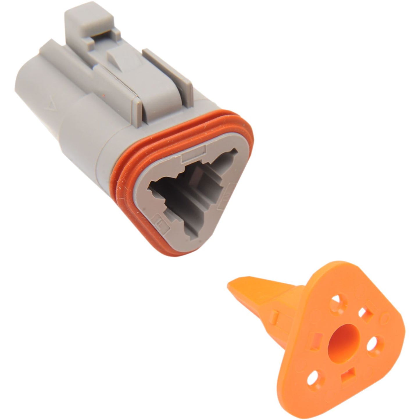 Namz Deutsch Plug - 3-Pin - Gray [MPN: DP-3G]_448336