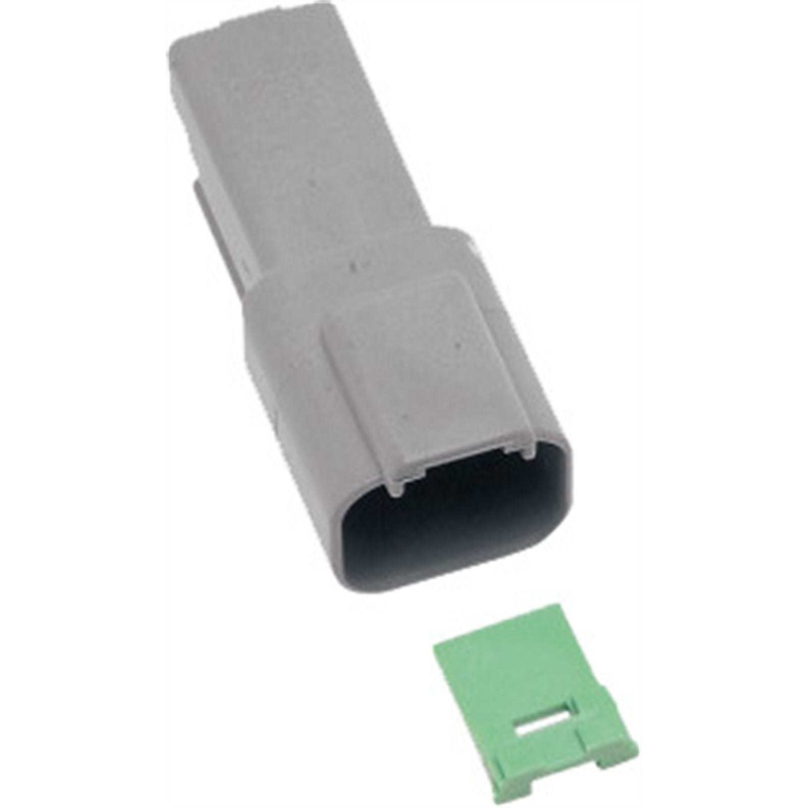 Namz Deutsch Receptacle - 2-Pin - Gray [MPN: DR-2G]_728030