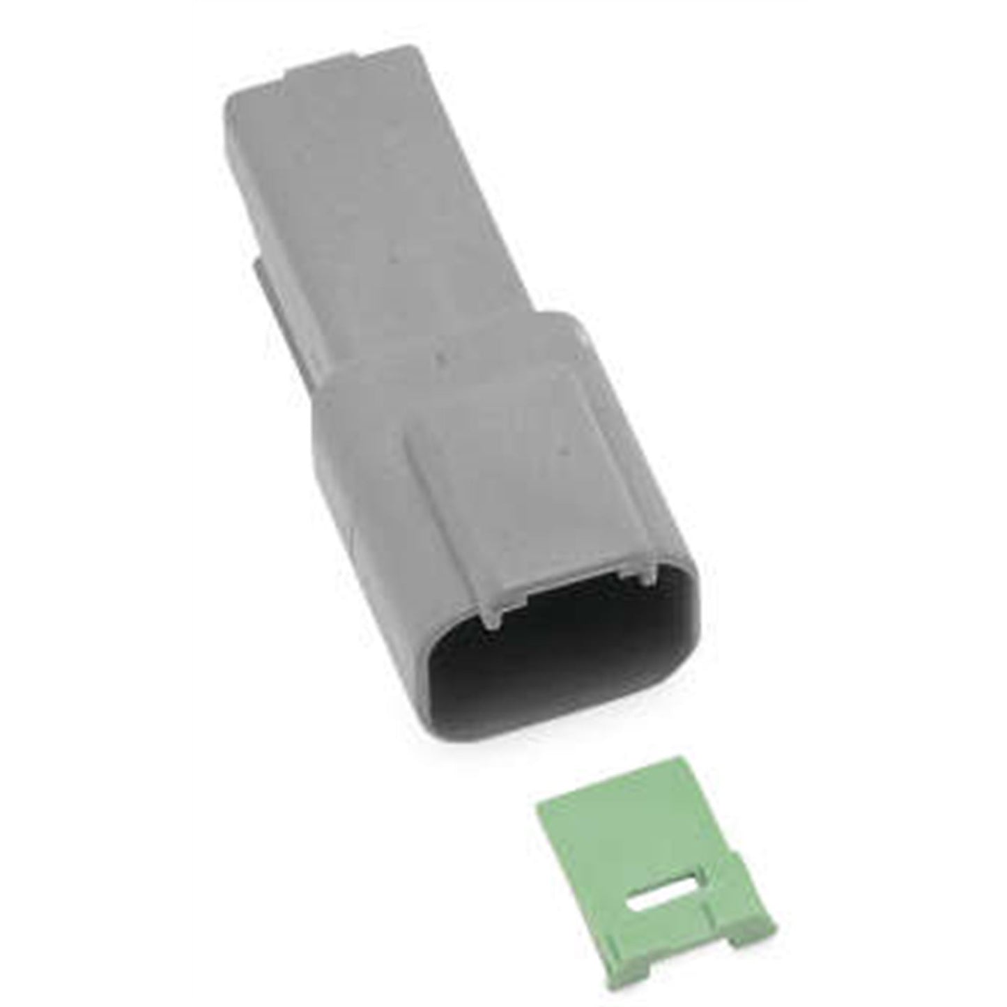 Namz Deutsch Receptacle - 2-Pin - Gray [MPN: DR-2G]_107005
