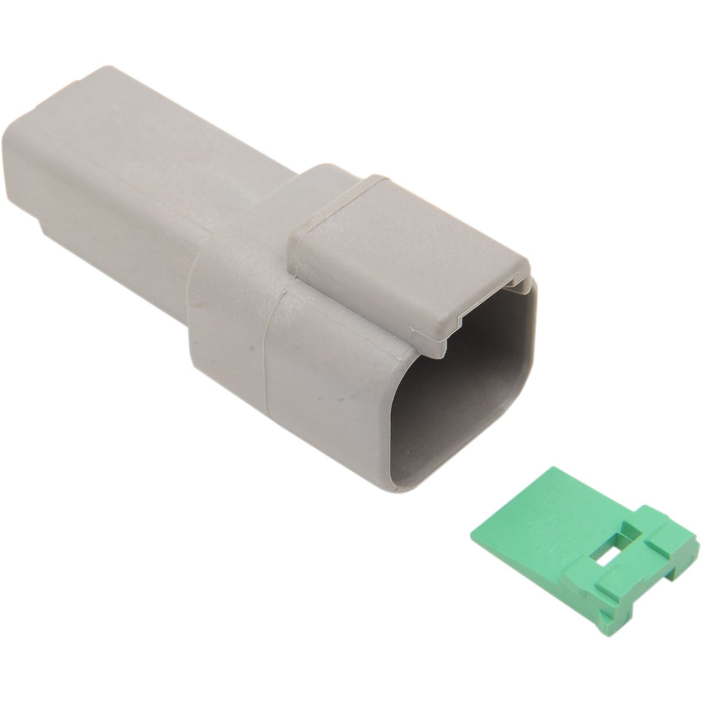 Namz Deutsch Receptacle - 2-Pin - Gray [MPN: DR-2G]_448309