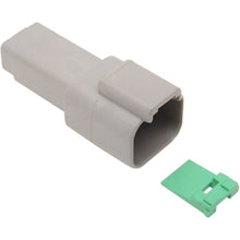 Namz Deutsch Receptacle - 2-Pin - Gray [MPN: DR-2G]_448309