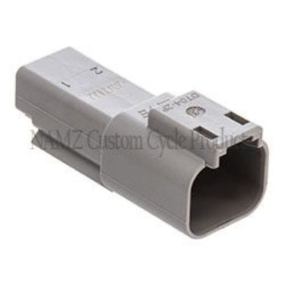 Namz Deutsch Receptacle - 2-Pin - Gray [MPN: DR-2G]_1460942