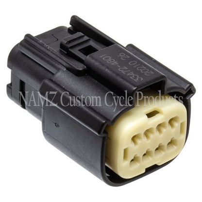 Namz Molex MX 150 Connector 72479-07 - 8-Pin Female - Black [MPN: NM-33472-0801]_1461609