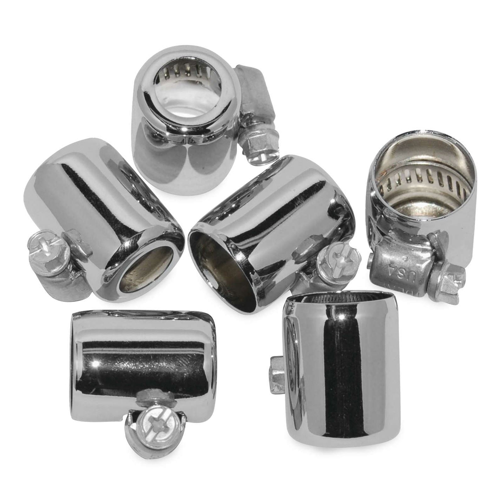 Namz Hose Clamp - Chrome - 3/8" - 6/Pack [MPN: NHC-CH206]_107029