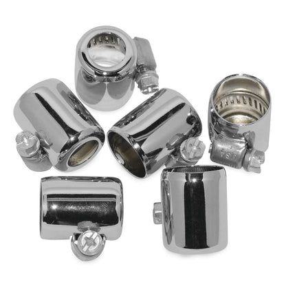 Namz Hose Clamp - Chrome - 3/8" - 6/Pack [MPN: NHC-CH206]_107029