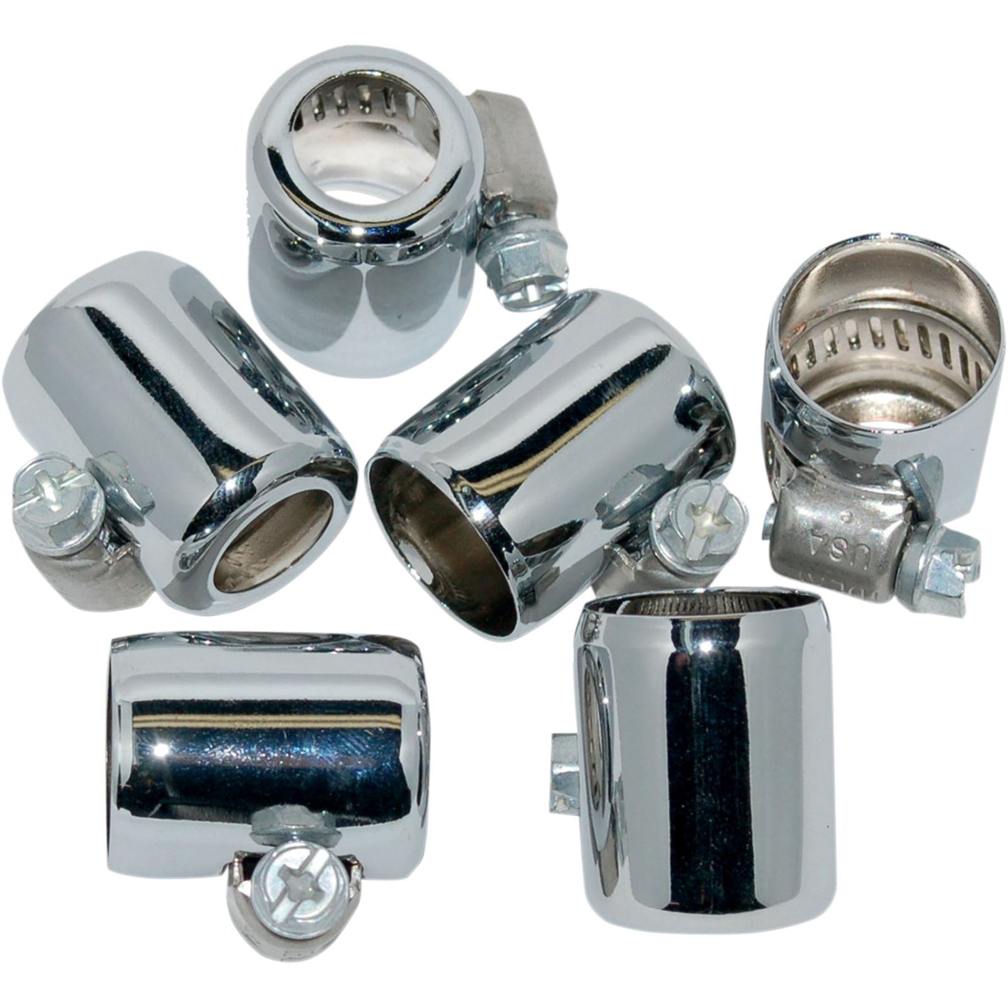 Namz Hose Clamp - Chrome - 3/8" - 6/Pack [MPN: NHC-CH206]_448259