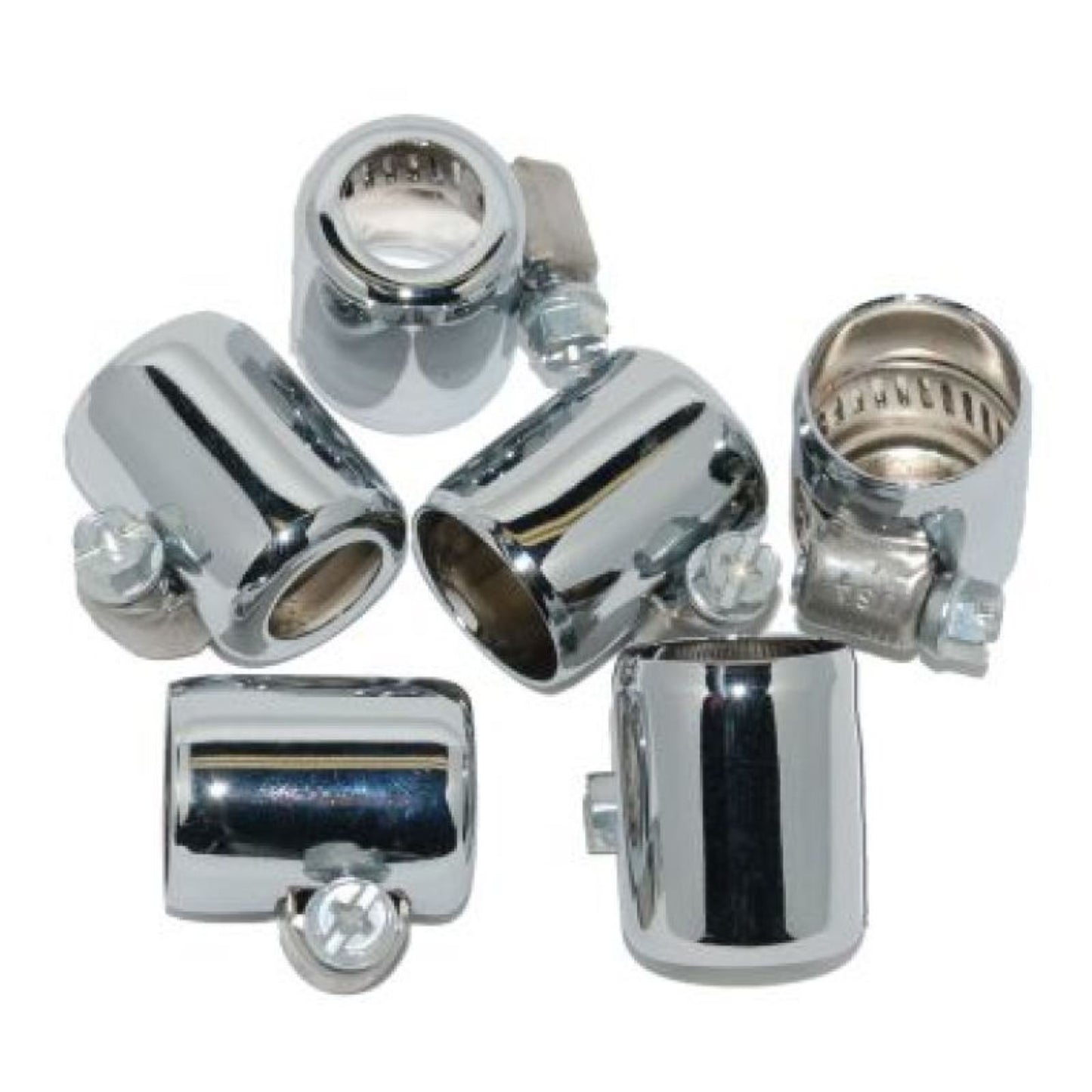 Namz Hose Clamp - Chrome - 3/8" - 6/Pack [MPN: NHC-CH206]_1461371