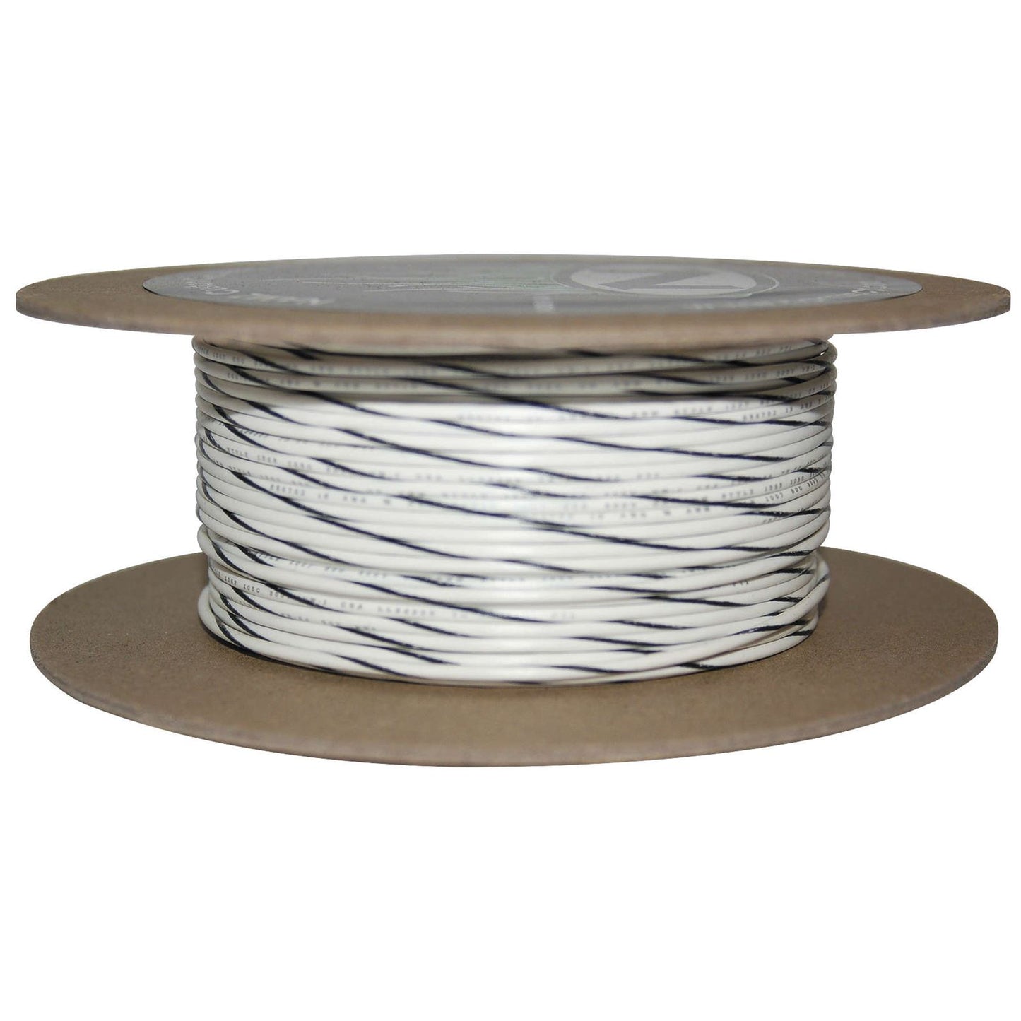 Namz 100' Wire Spool - 18 Gauge - White/Black [MPN: NWR-90-100]_107034