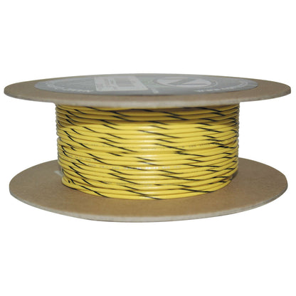 Namz 100' Wire Spool - 18 Gauge - Yellow/Black [MPN: NWR-40-100]_107037