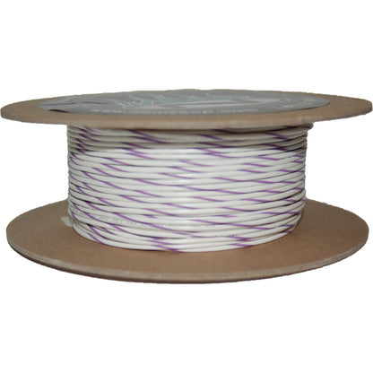 Namz 100' Wire Spool - 18 Gauge - White/Violet [MPN: NWR-97-100]_728415