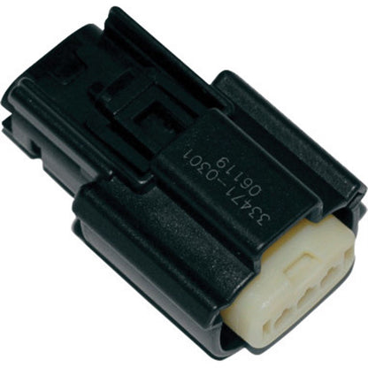 Namz Molex MX 150 Connector 72512-07 - 3-Pin Female - Black [MPN: NM-33471-0301]_728671