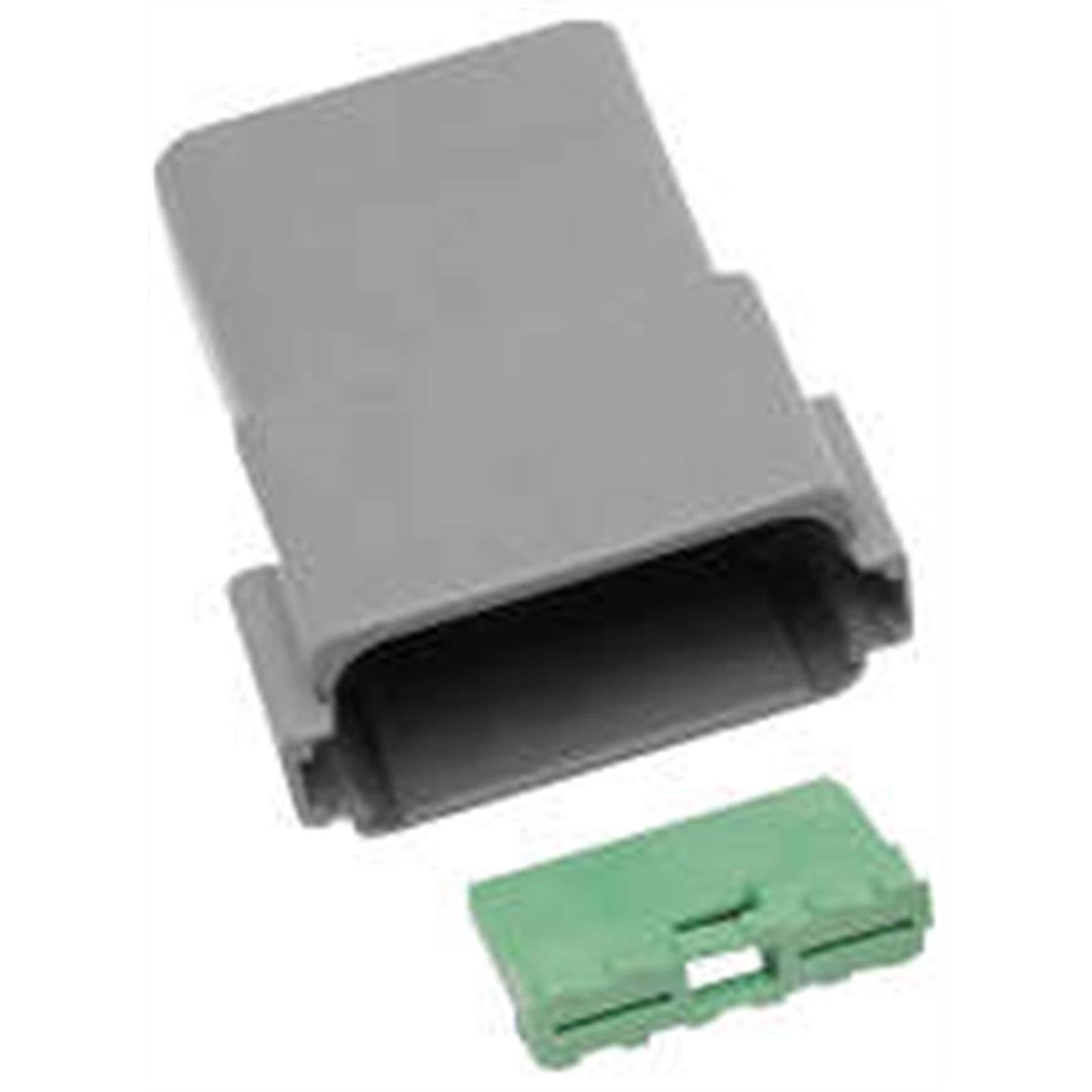 Namz Deutsch Receptacle - 12-Pin - Gray [MPN: DR-12G]_107048