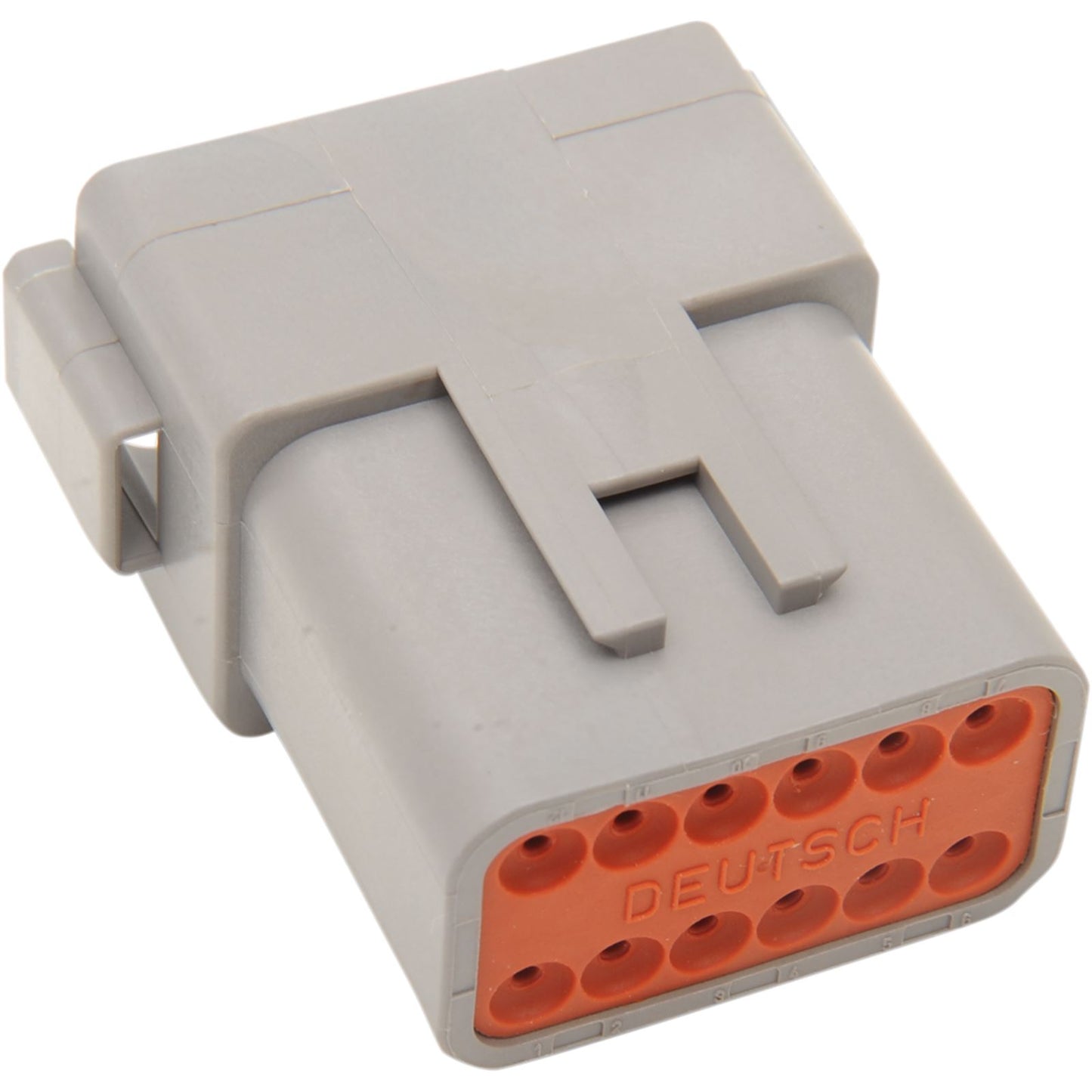 Namz Deutsch Receptacle - 12-Pin - Gray [MPN: DR-12G]_448328