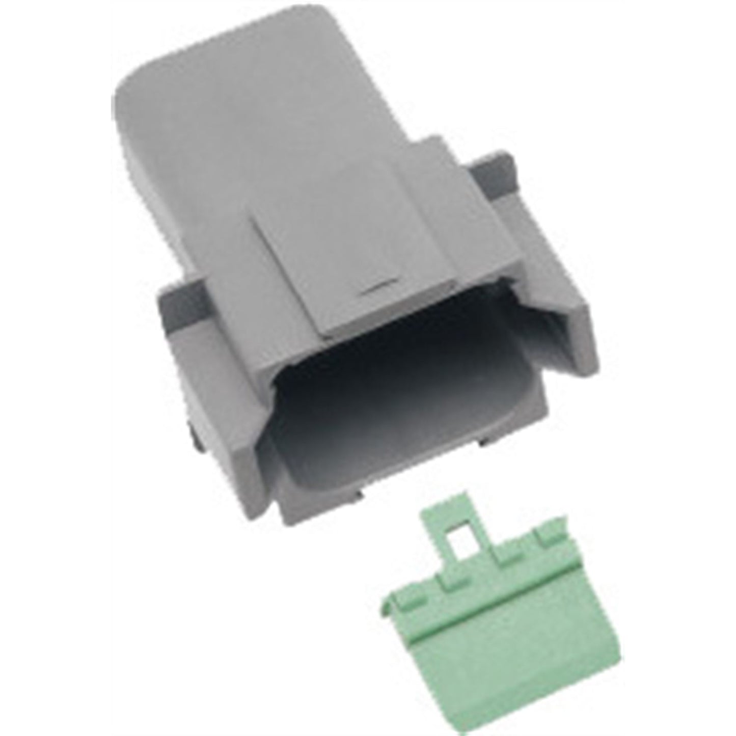 Namz Deutsch Receptacle - 8-Pin - Gray [MPN: DR-8G]_728022