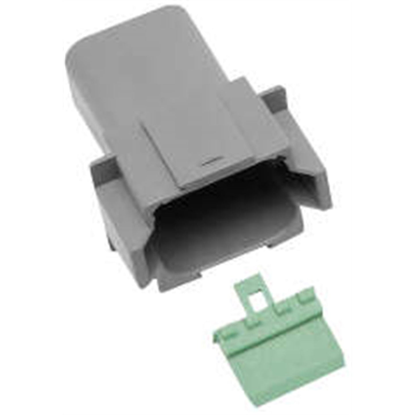 Namz Deutsch Receptacle - 8-Pin - Gray [MPN: DR-8G]_107050