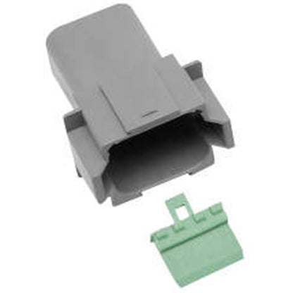 Namz Deutsch Receptacle - 8-Pin - Gray [MPN: DR-8G]_107050