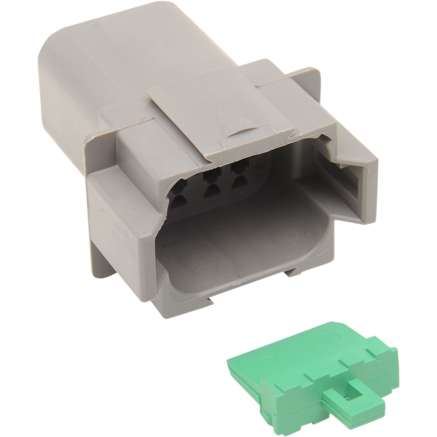 Namz Deutsch Receptacle - 8-Pin - Gray [MPN: DR-8G]_448324