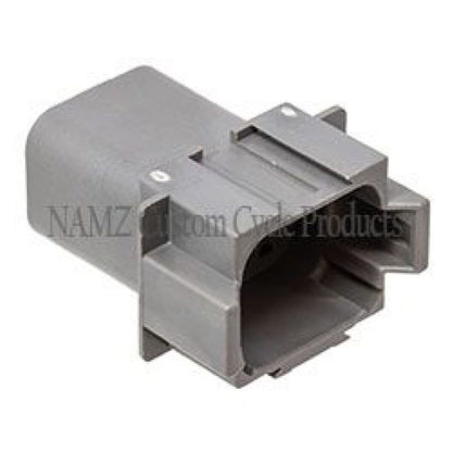 Namz Deutsch Receptacle - 8-Pin - Gray [MPN: DR-8G]_1460954