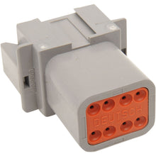 Namz Deutsch Receptacle - 8-Pin - Gray [MPN: DR-8G]_448325