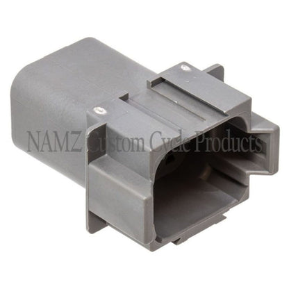 Namz Deutsch Receptacle - 8-Pin - Gray [MPN: DR-8G]_1460955