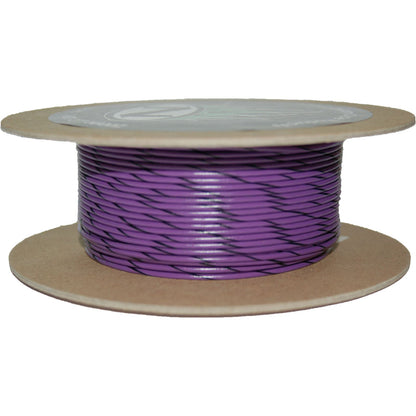 Namz 100' Wire Spool - 18 Gauge - Violet/Black [MPN: NWR-70-100]_728424