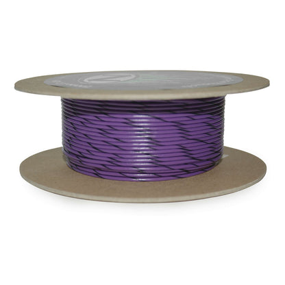 Namz 100' Wire Spool - 18 Gauge - Violet/Black [MPN: NWR-70-100]_107057