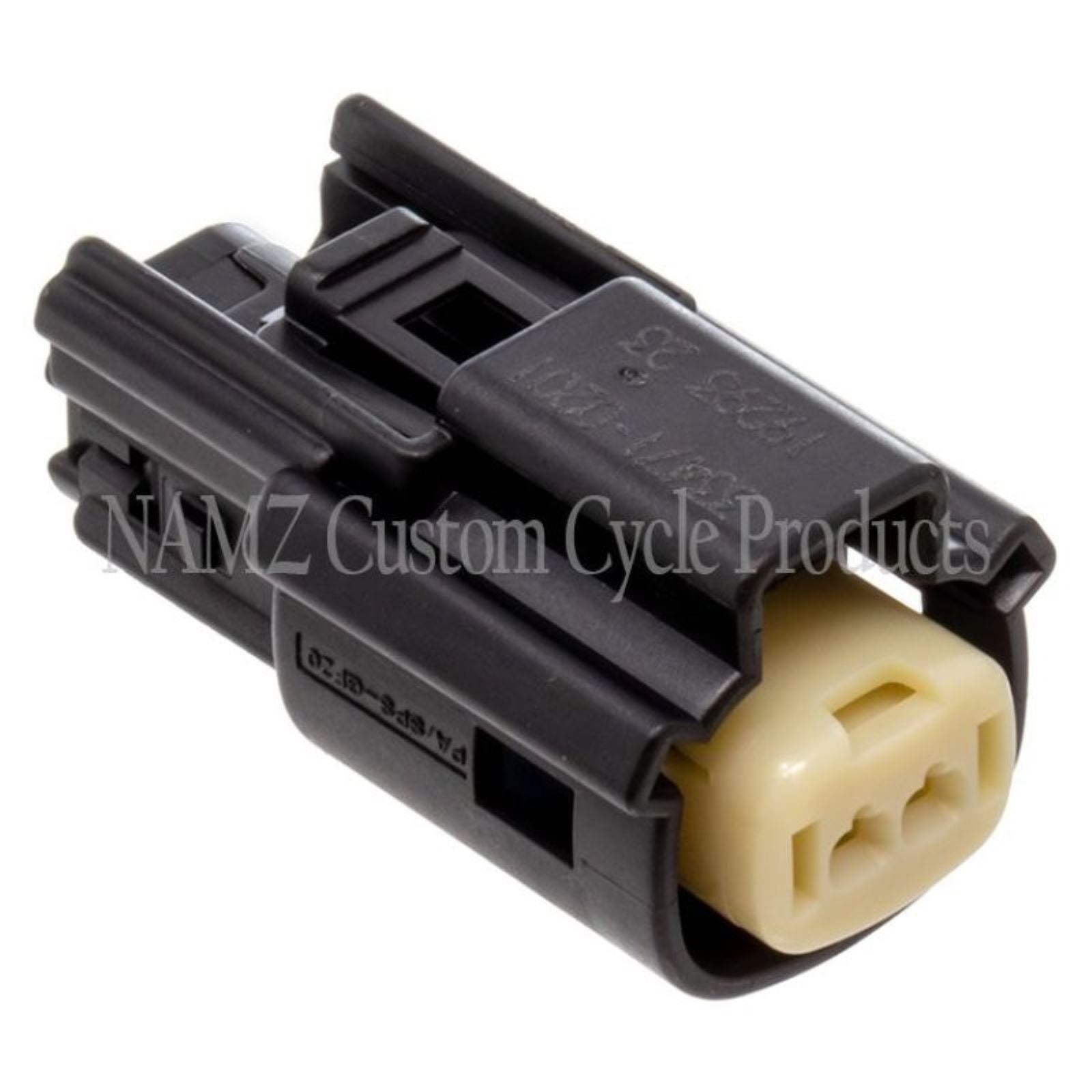 Namz Molex MX 150 Connector 69600271 - 2-Pin Female - Black [MPN: NM-33471-0201]_1461598