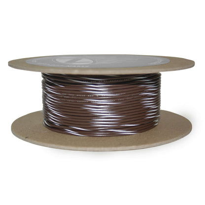 Namz 100' Wire Spool - 18 Gauge - Brown/White [MPN: NWR-19-100]_107062