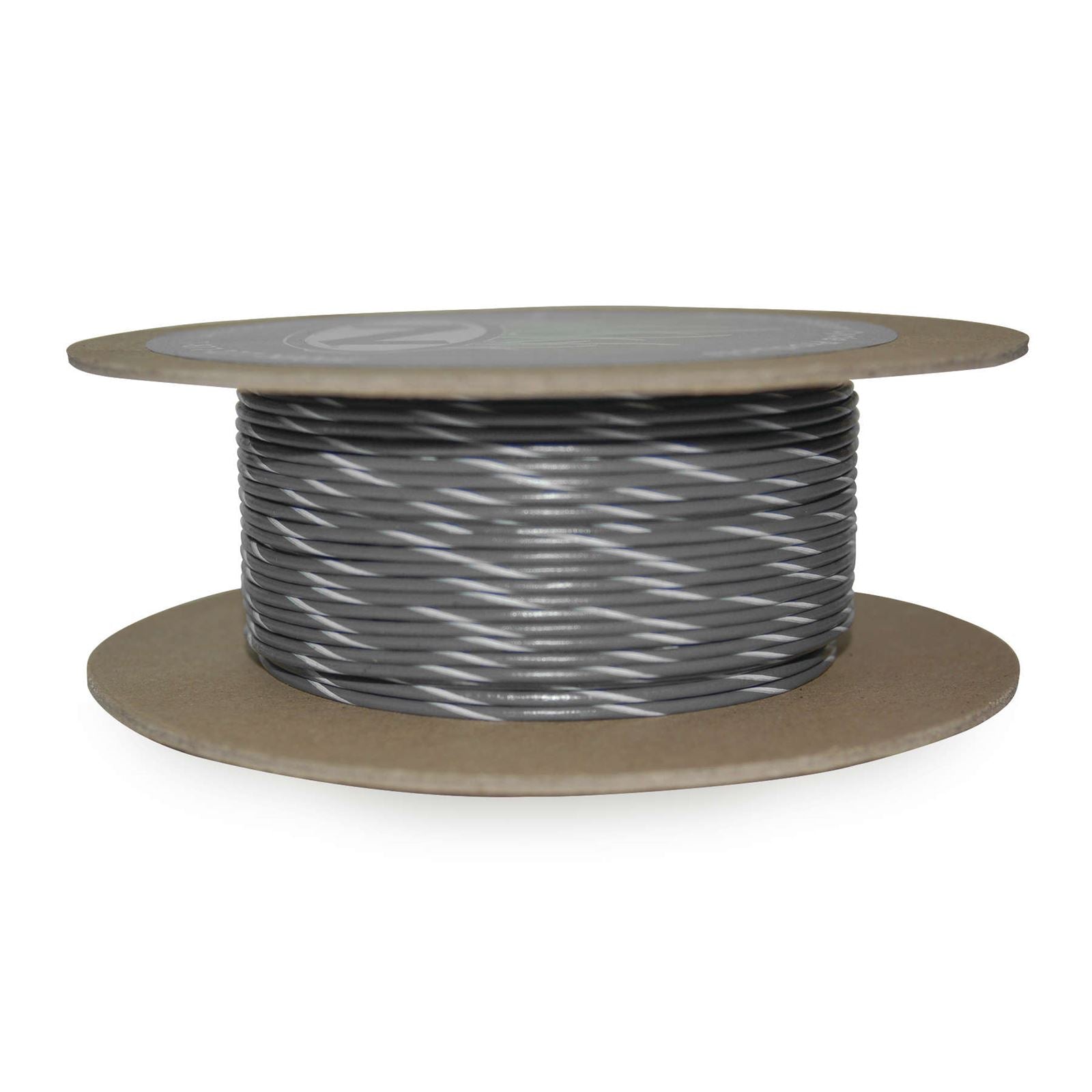 Namz 100' Wire Spool - 18 Gauge - Gray/White [MPN: NWR-89-100]_107073