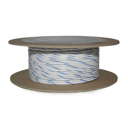 Namz 100' Wire Spool - 18 Gauge - White/Blue [MPN: NWR-96-100]_107077