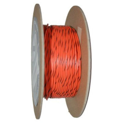 Namz 100' Wire Spool - 18 Gauge - Orange/Black [MPN: NWR-30-100]_1461860