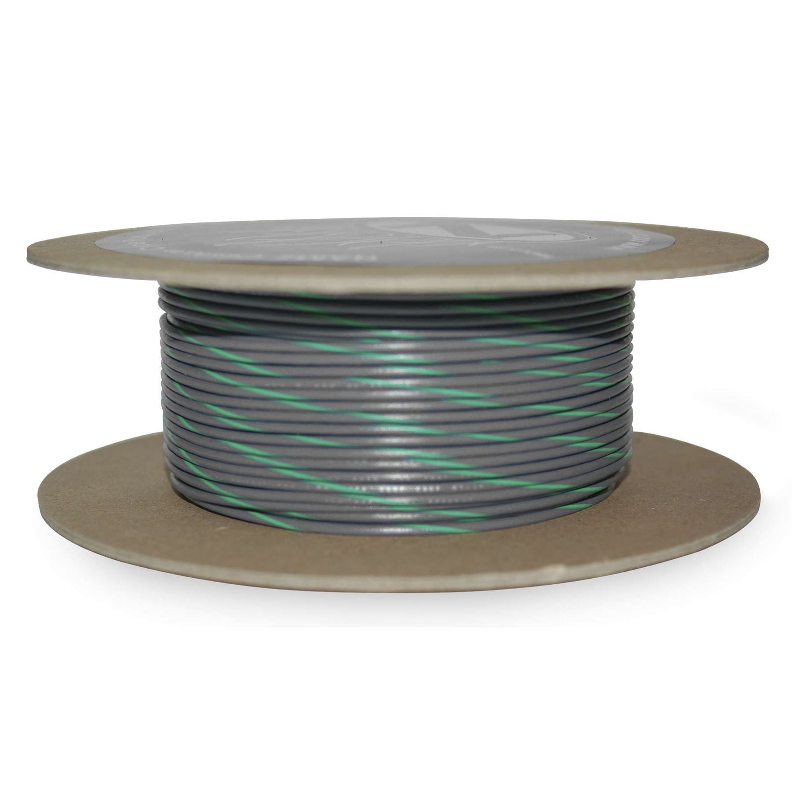 Namz 100' Wire Spool - 18 Gauge - Gray/Green [MPN: NWR-85-100]_107093