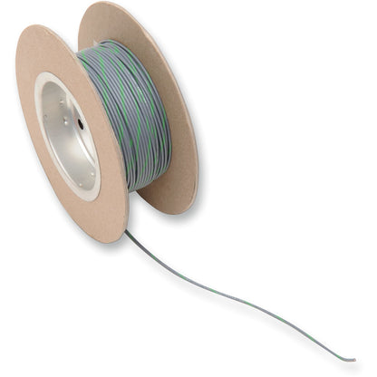 Namz 100' Wire Spool - 18 Gauge - Gray/Green [MPN: NWR-85-100]_448635