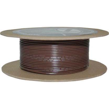 Namz 100' Wire Spool - 18 Gauge - Brown [MPN: NWR-1-100]_448709