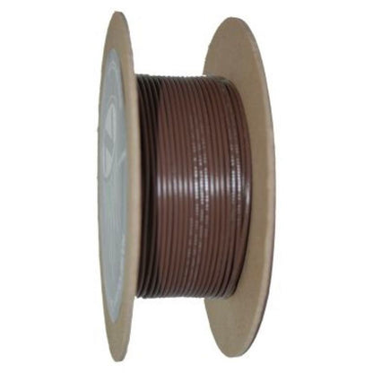 Namz 100' Wire Spool - 18 Gauge - Brown [MPN: NWR-1-100]_1461853