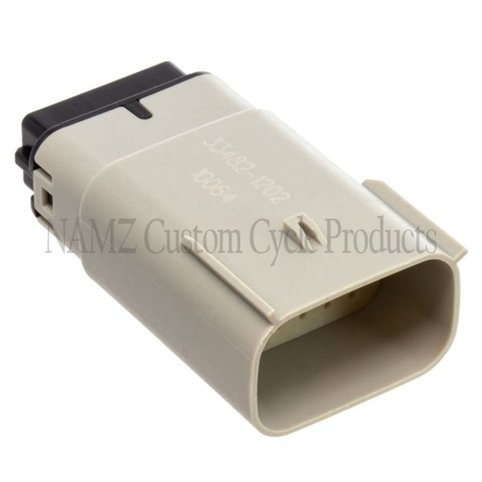 Namz Molex MX 150 Connector 72490-07 - 12-Pin Male - Gray [MPN: NM-33482-1202]_1461678