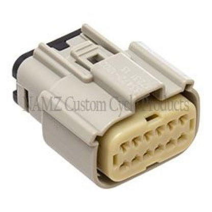 Namz Molex MX 150 Connector 72489-07 - Grey - 12-Pin [MPN: NM-33472-1202]_1461539