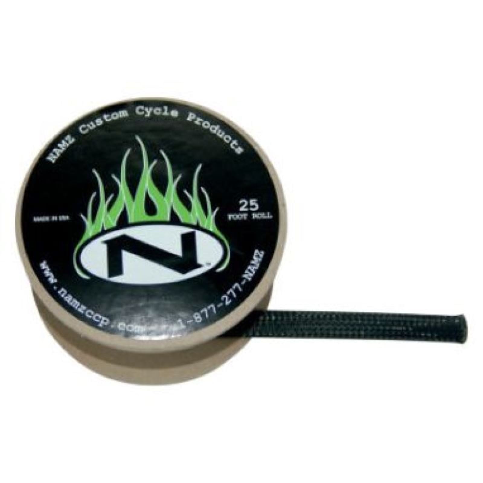 Namz Black Wire Cover 3/8" - 25' - Universal [MPN: NBFS-2503]_1461103