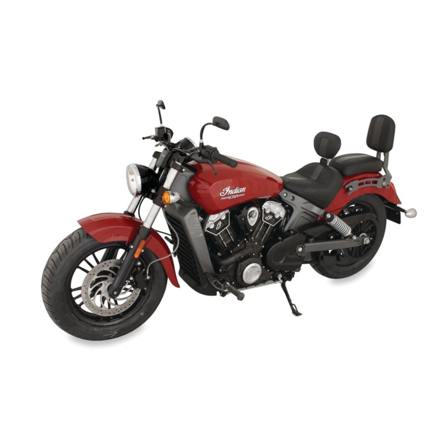 Mustang Motorcycle Products Solo Seat - Black - Vinyl - Driver's Backrest 79507_1674579